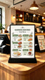 Double-sided LED Rechargeable Light Box Advertising Sign