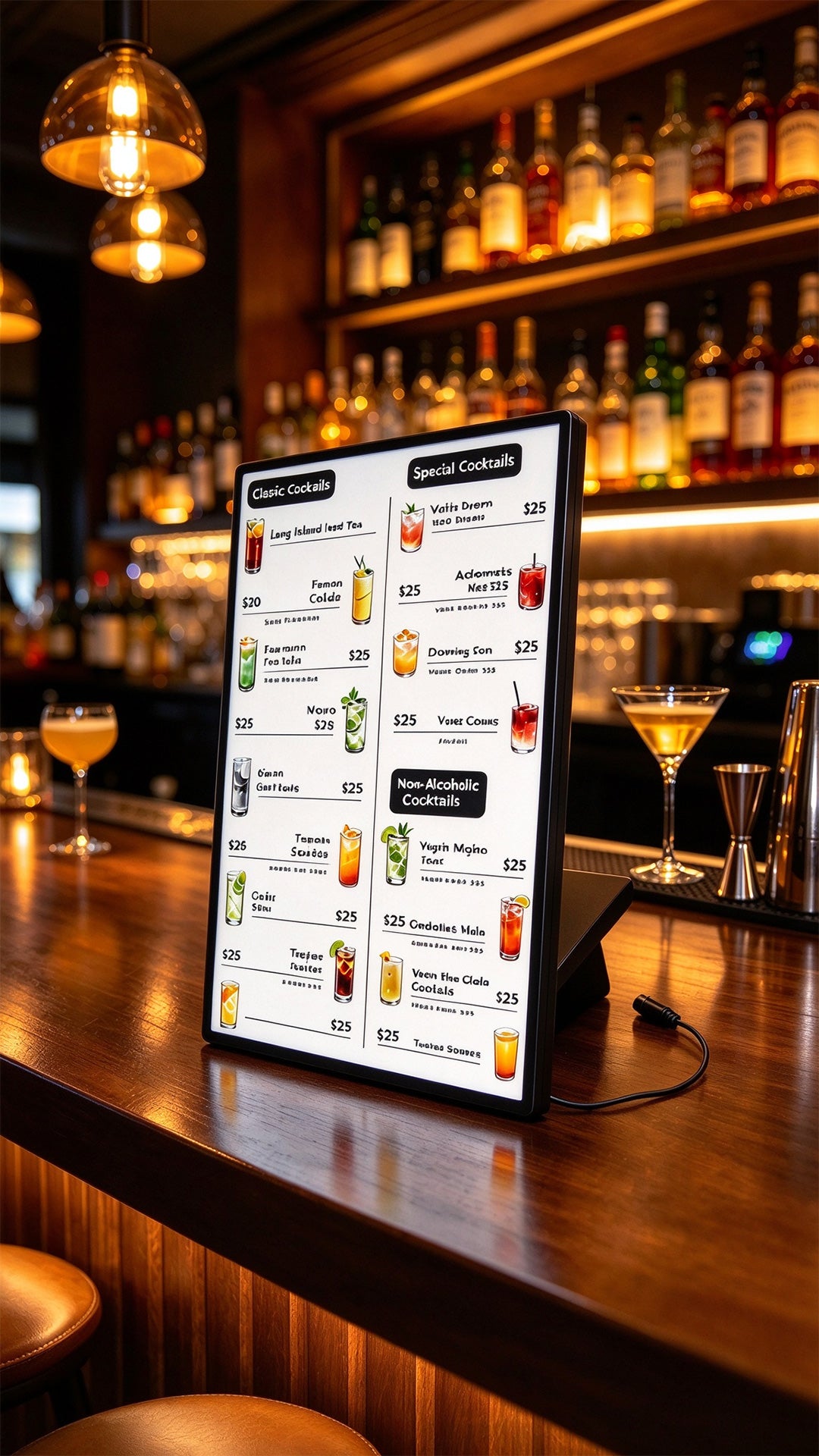 Tabletop LED Light Box，LED Menu Light Box