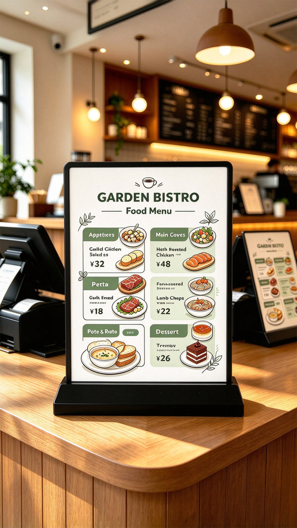 Double-sided LED Rechargeable Light Box Advertising Sign