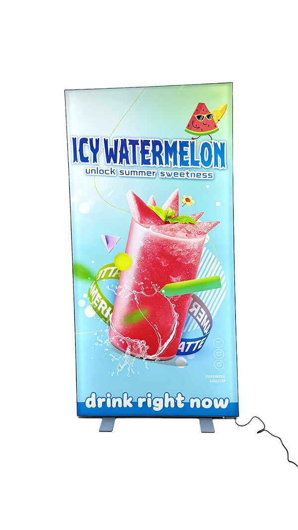Double-Sided Portable Light Box Display