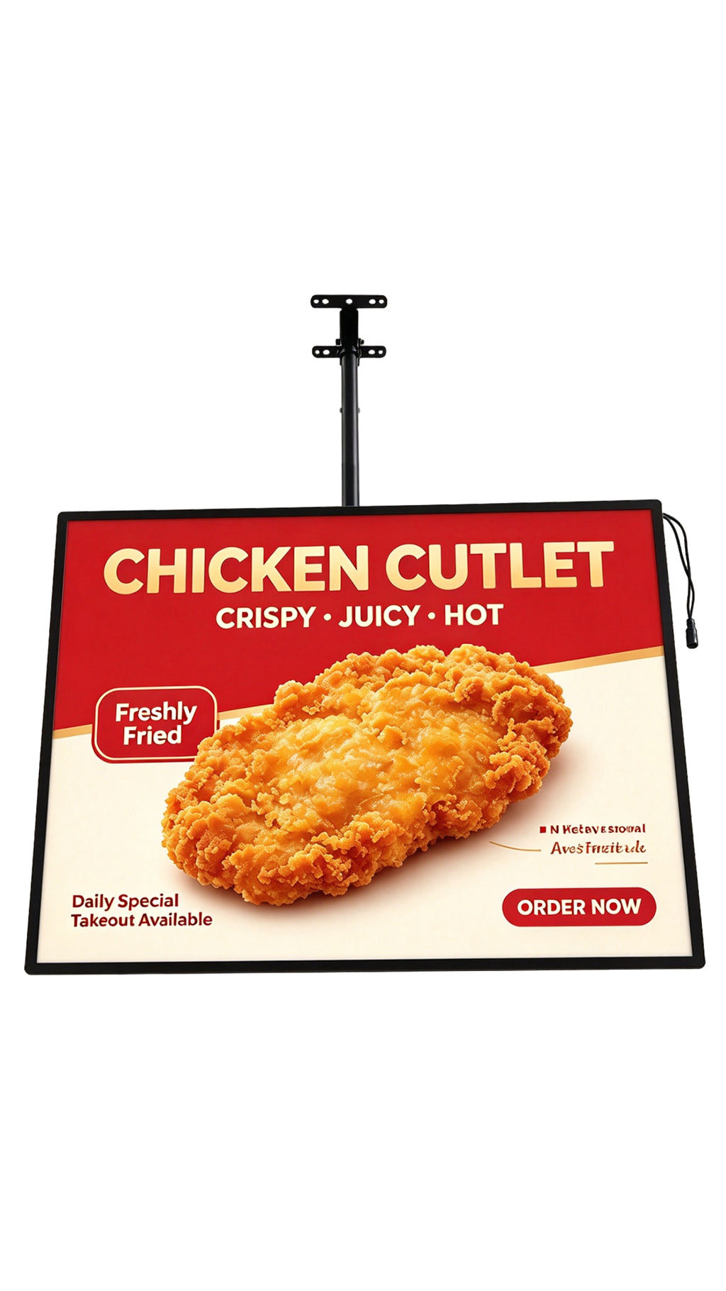 hanging menu light box,menu light box