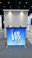 tabletop light box，countertop display riser