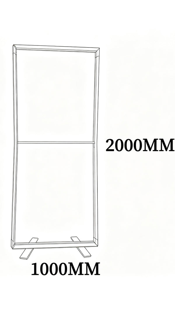 Double-Sided Portable Light Box Display