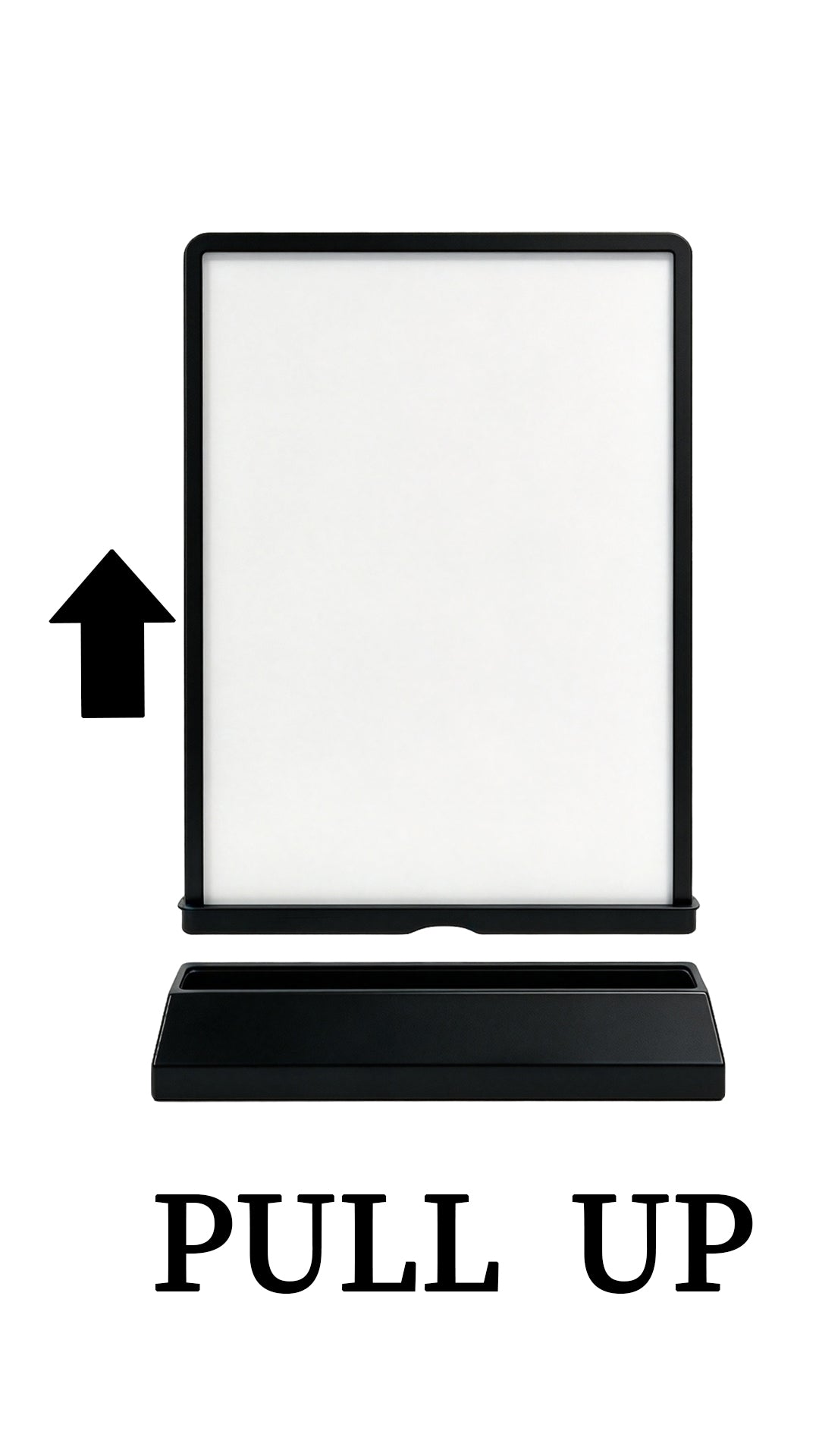Double-sided LED Rechargeable Light Box Advertising Sign