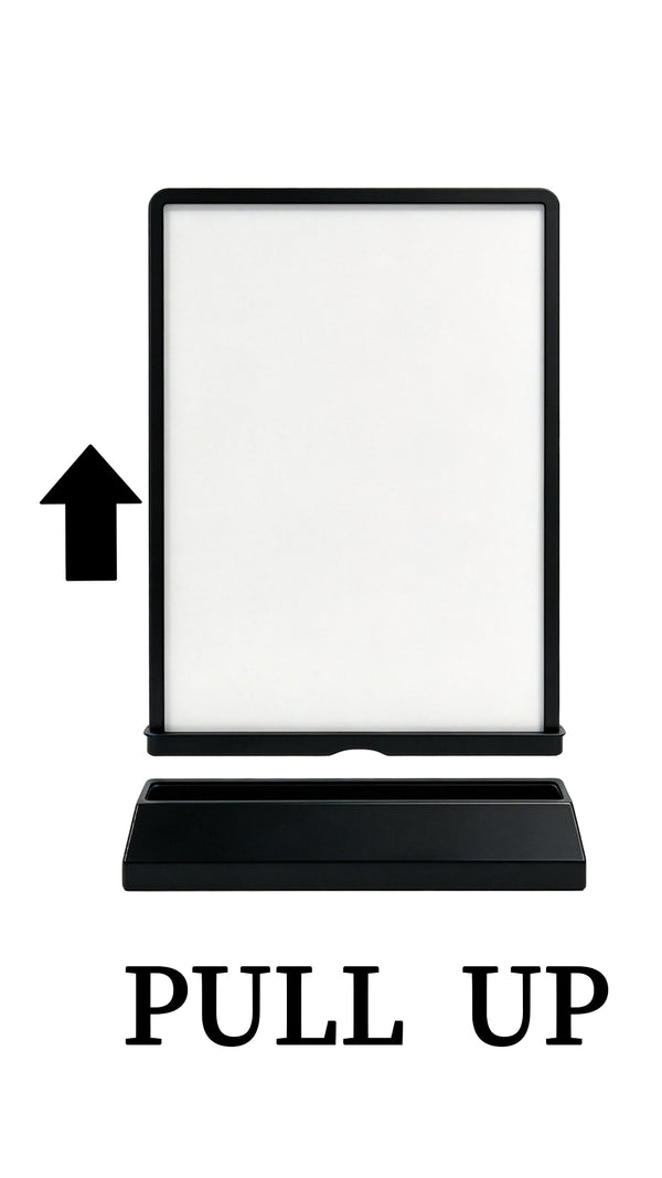 Double-sided LED Rechargeable Light Box Advertising Sign
