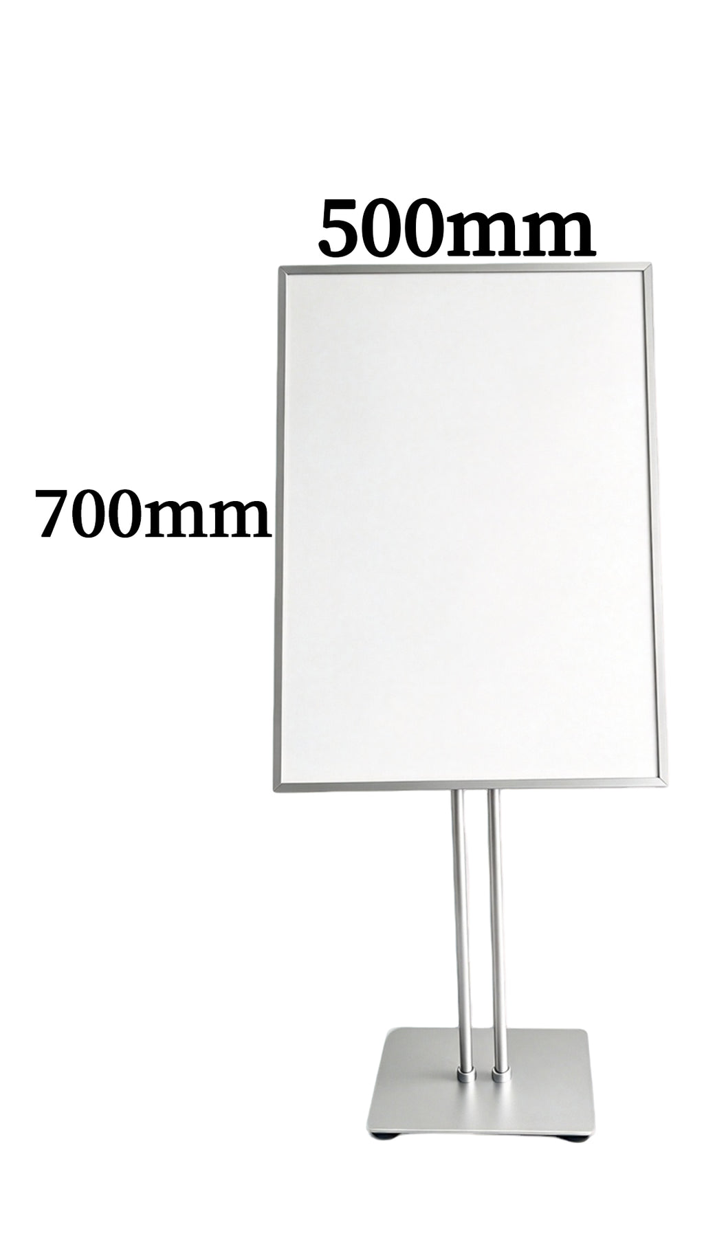 floor sign stand，floor standing sign holder