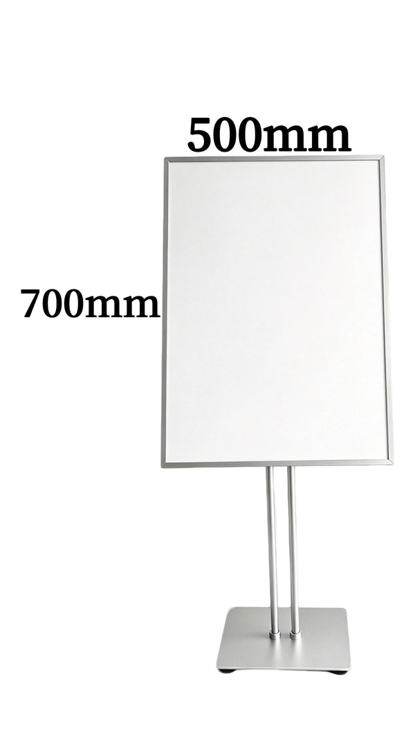 floor sign stand，floor standing sign holder