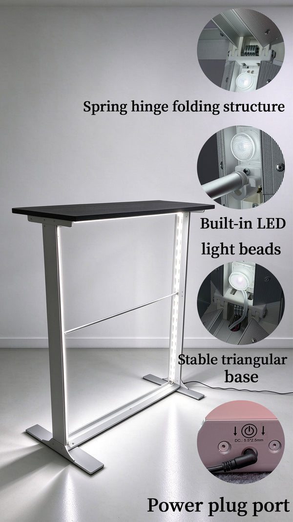 tabletop light box，countertop display riser