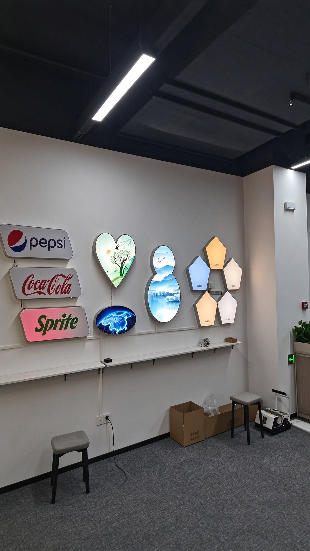 Custom Shaped Light Box ，Outdoor Irregular Shaped Light Boxes