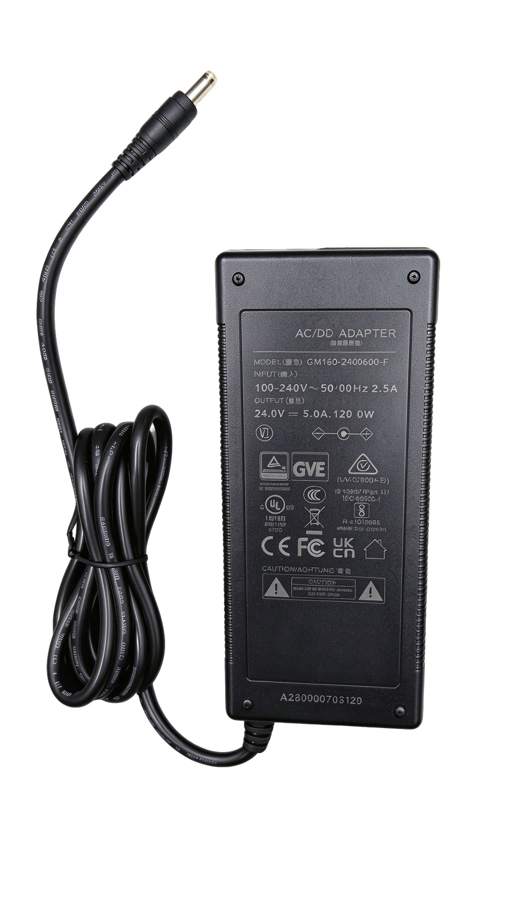 24V 5A 120W AC DC Power Adapter for LED Light Box