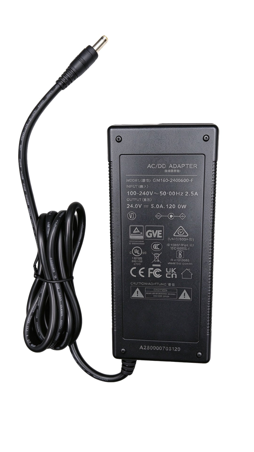 24V 5A 120W AC DC Power Adapter for LED Light Box