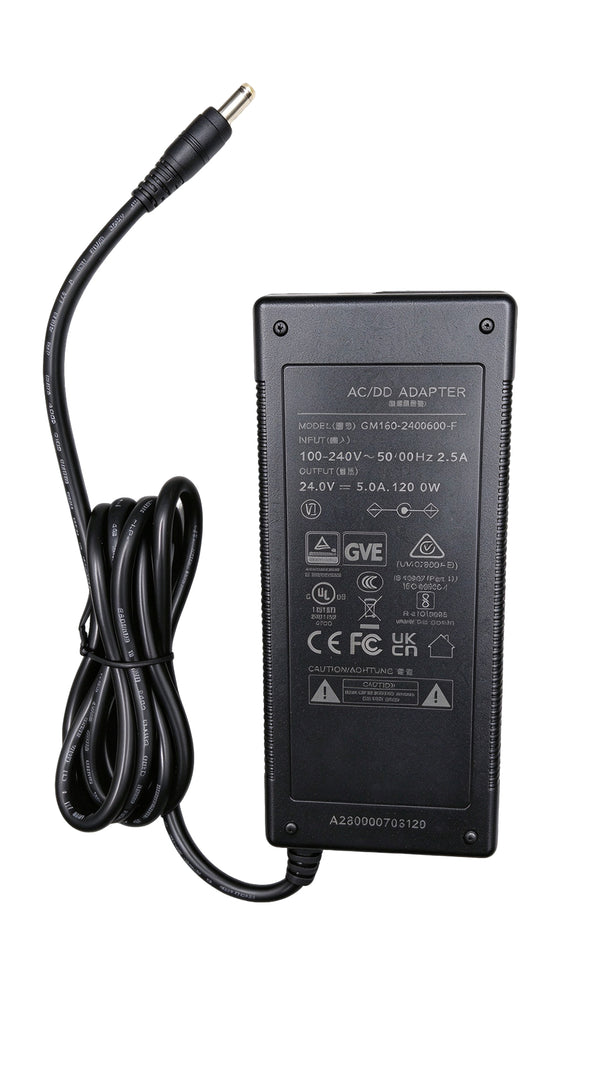 24V 5A 120W AC DC Power Adapter for LED Light Box